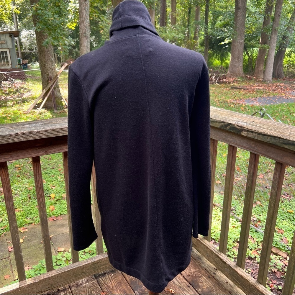 Vera Wang zip front sweater - Picture 7 of 9